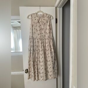 Shop Dahl “Bea” Floral Cream Dress